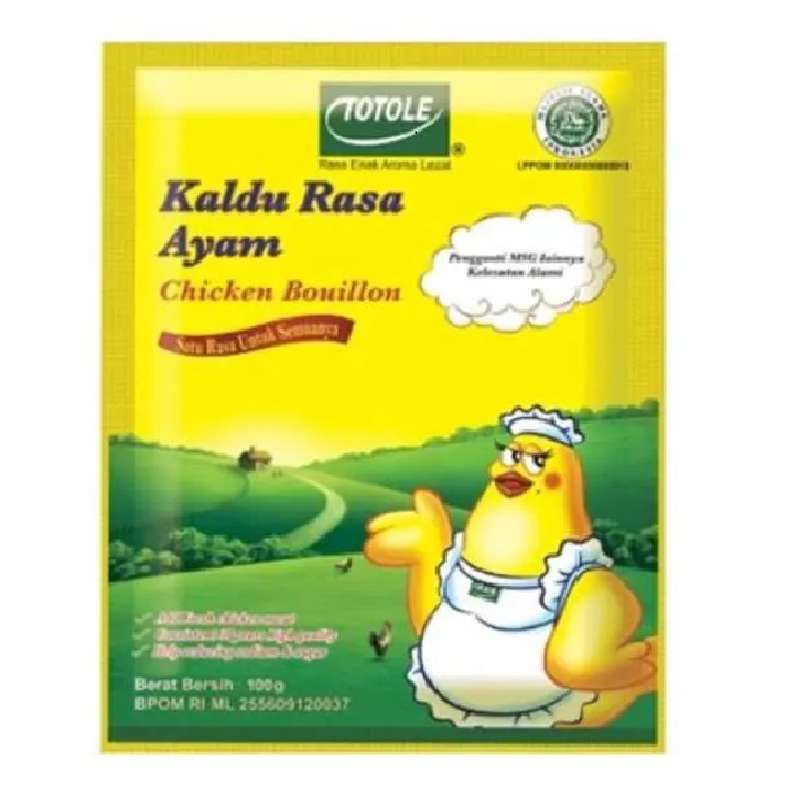 Jual Penyedap Rasa Kaldu Totole Rasa Ayam Chicken Bouillon Halal 100Gr