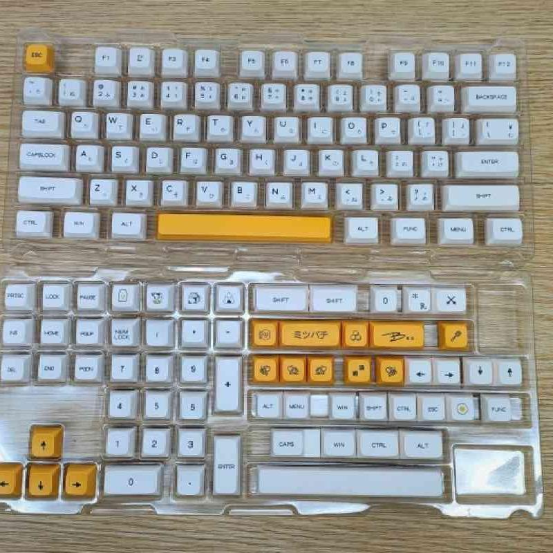 Jual KEYCAPS HONEY AND MILK THEME Japanese Root XDA Profile PBT Dye