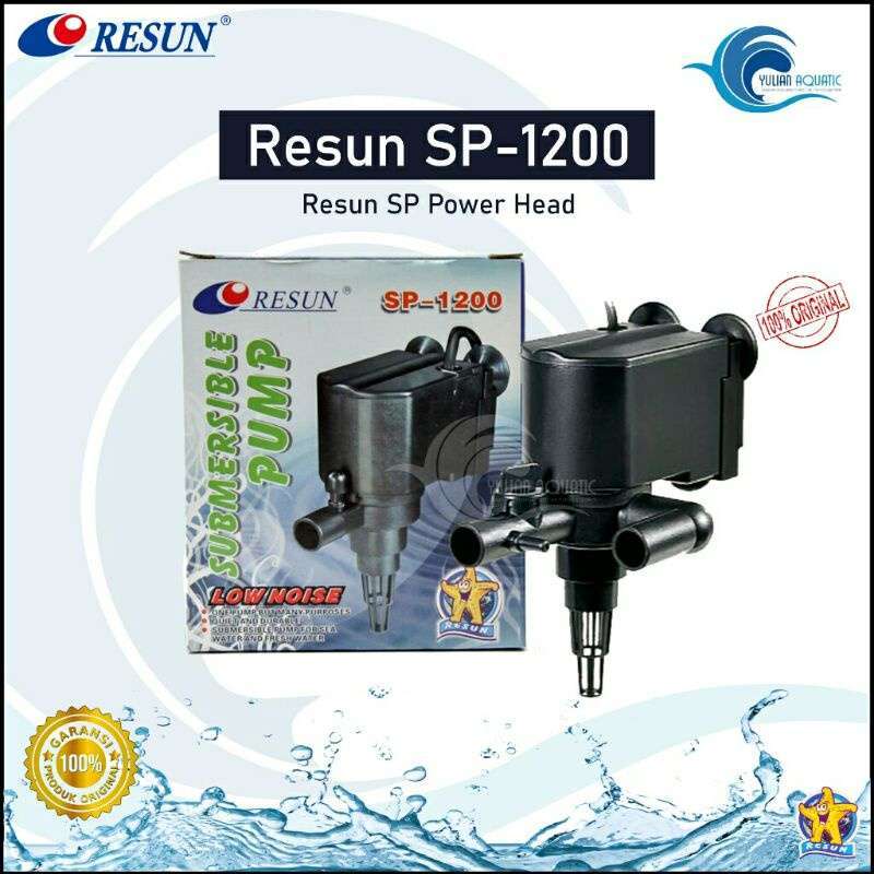 Jual Resun SP1200 Pompa Air Celup Submersible Aquarium Water Pump di