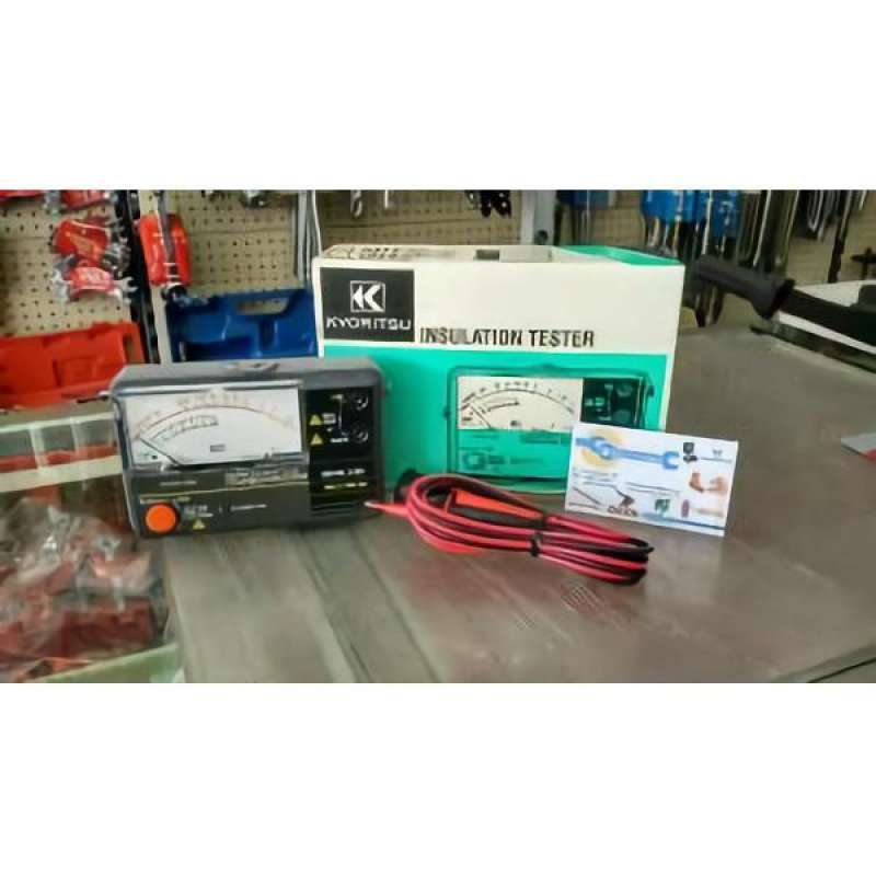 Jual Kyoritsu 3166 megger analogue insulation tester Japan analog jarum
