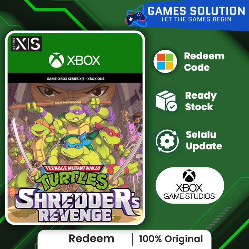 Jual Teenage Mutant Ninja Turtles Shredder's Revenge Xbox Redeem Code