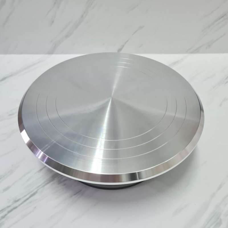 Jual 10inch revolving cake stand turntable / lazy susan / meja putar