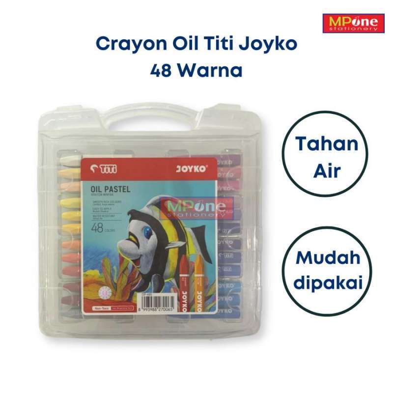 Jual Crayon Titi Joyko Isi 48 Warna Di Seller Mp One Stationery Margo