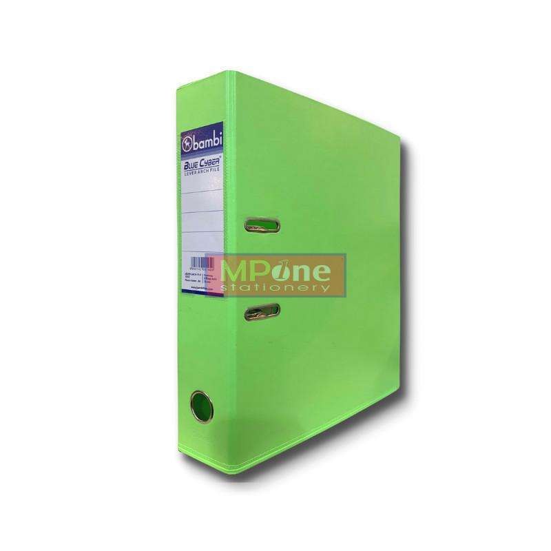 Jual Ordner Bambi Lever Arch File FC F4 - 1010 Arsip Dokumen - HIJAU ...