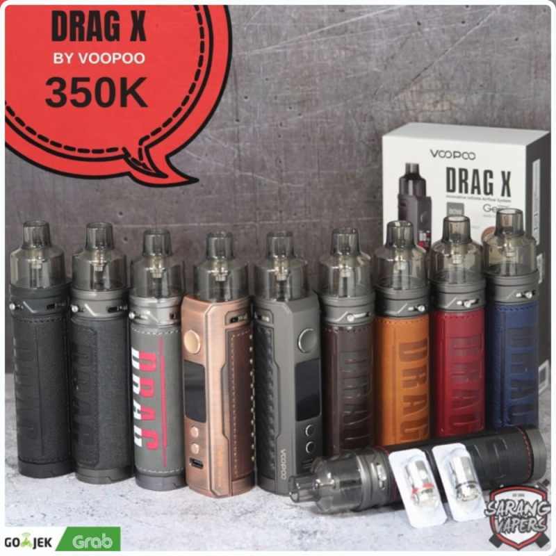 Jual Drag X New Color Pods 80W Authentic By Voopoo Kode 013 di Seller
