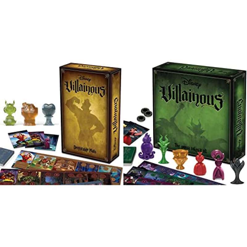 Promo Ravensburger Disney Villainous Despicable Plots Strategy Board