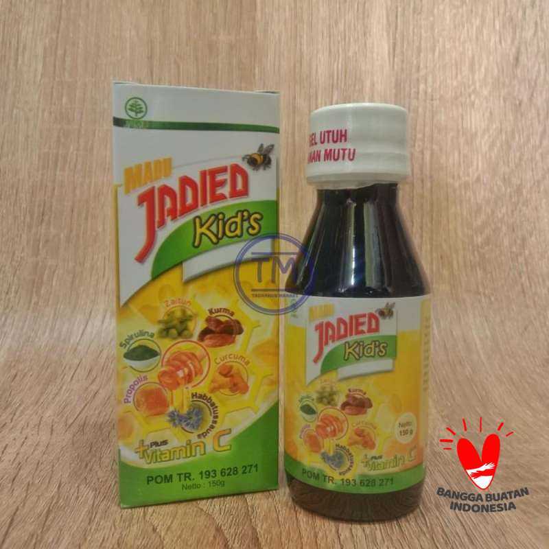 Jual Madu Jadied Kids Plus Spirulina, Zaitun, Kurma dan Vitamin C 150 gram di Seller Taqarrub