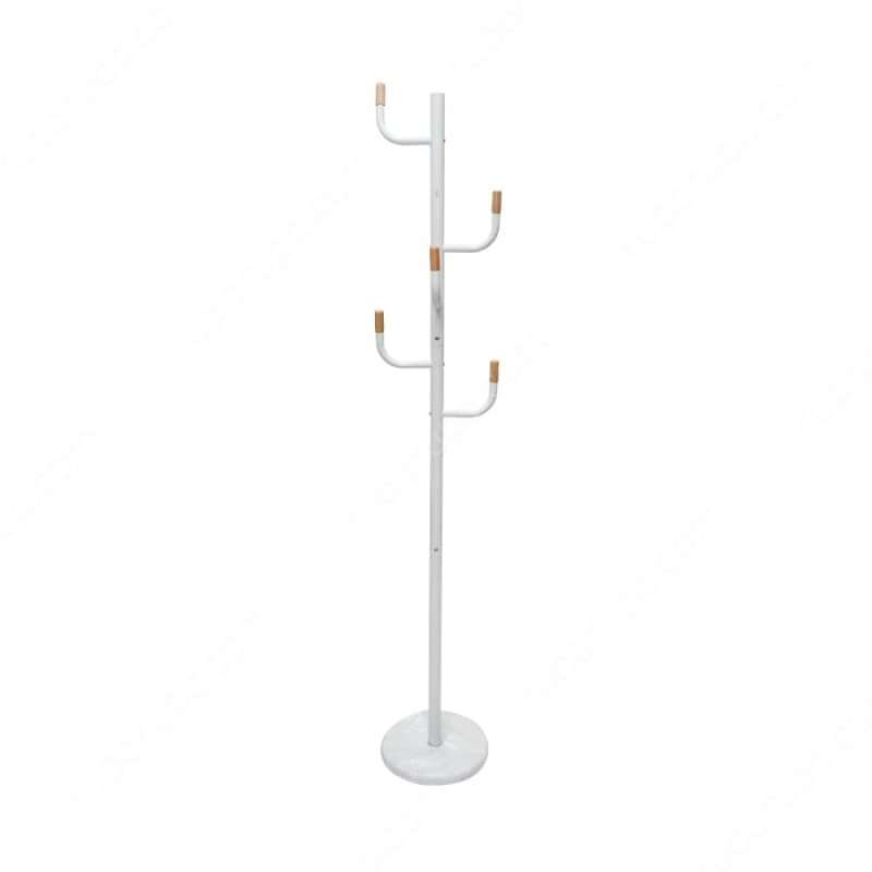 Jual Gantungan Pakaian / Coat Hanger / Stand Hanger Vertical White di
