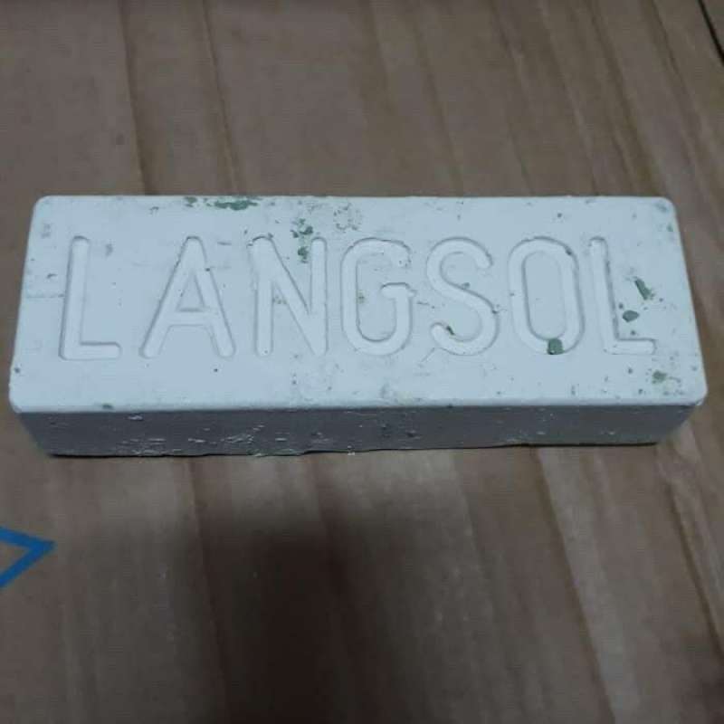 Jual Premium LANGSOL metal polishing compound / pemoles aluminium PUTIH Diskon di Seller mingkup