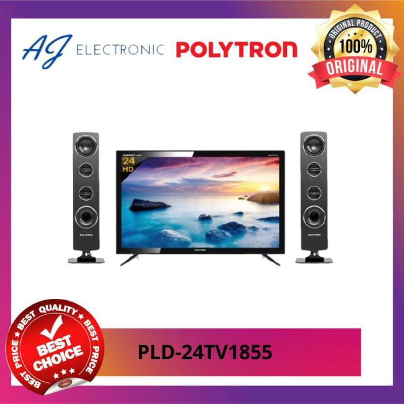 Jual LED TV POLYTRON PLD-24TV1855 / PLD24TV1855 , DIGITAL TV 24 INCH di ...