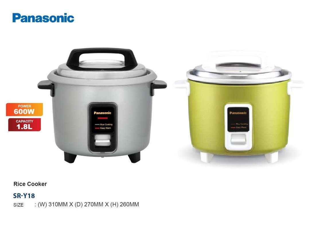 Jual Panasonic Sry18 Rice Cooker Di Seller Cv. Berkat Usaha Mandiri
