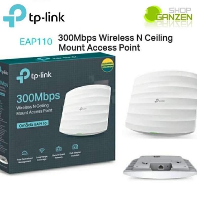 Promo TpLink Eap110 Wireless Ap N300 Ceiling Mount Access Point Poe