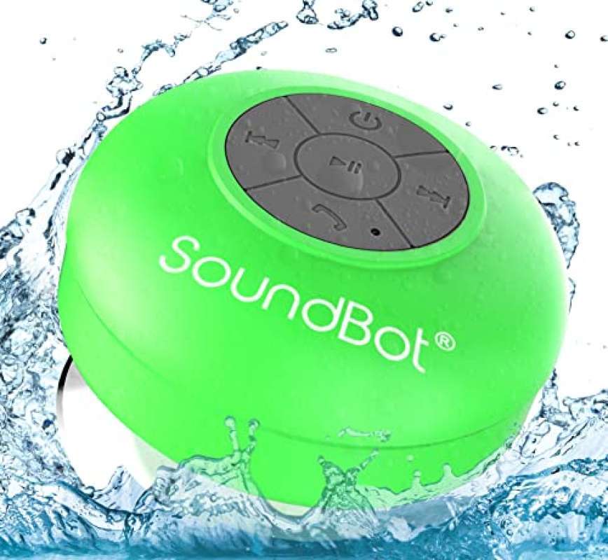 Promo SoundBot SB510 HD Water Resistant Bluetooth Shower Speaker ...