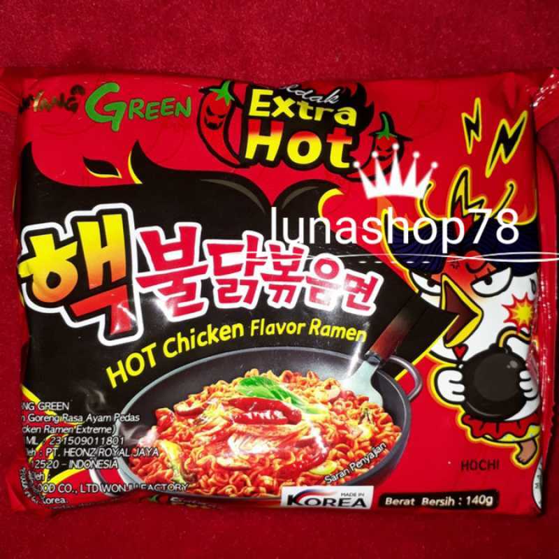 Jual Samyang Buldak Extra Hot Hot Chicken Flavor Ramen 140g Di Seller jual-samyang-buldak-extra-hot-hot-chicken-flavor-ramen-140g-di-seller