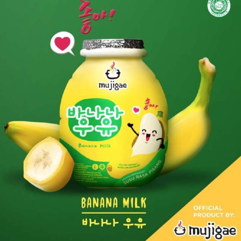 Jual mujigae banana milk original 250 ml di Seller Trifastore Kota