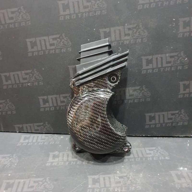 Jual Air Duct Cover CVT Part Original Yamaha Fazzio Carbon Kevlar di