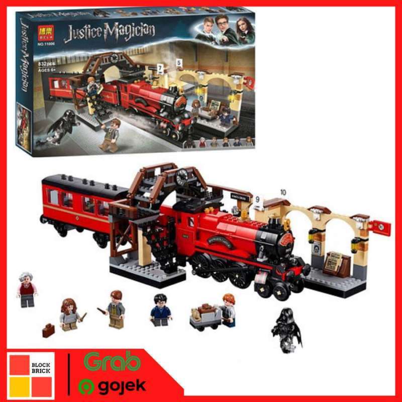 Jual MAINAN LEGO HARRYPOTTER JUSTICE MAGICIAN HOGWARTS EXPRESS BELA