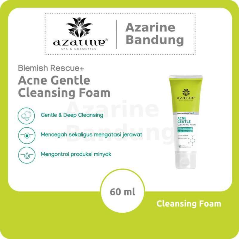 Jual Azarine Acne Gentle Cleansing Foam 60ml di Seller azarine.bandung