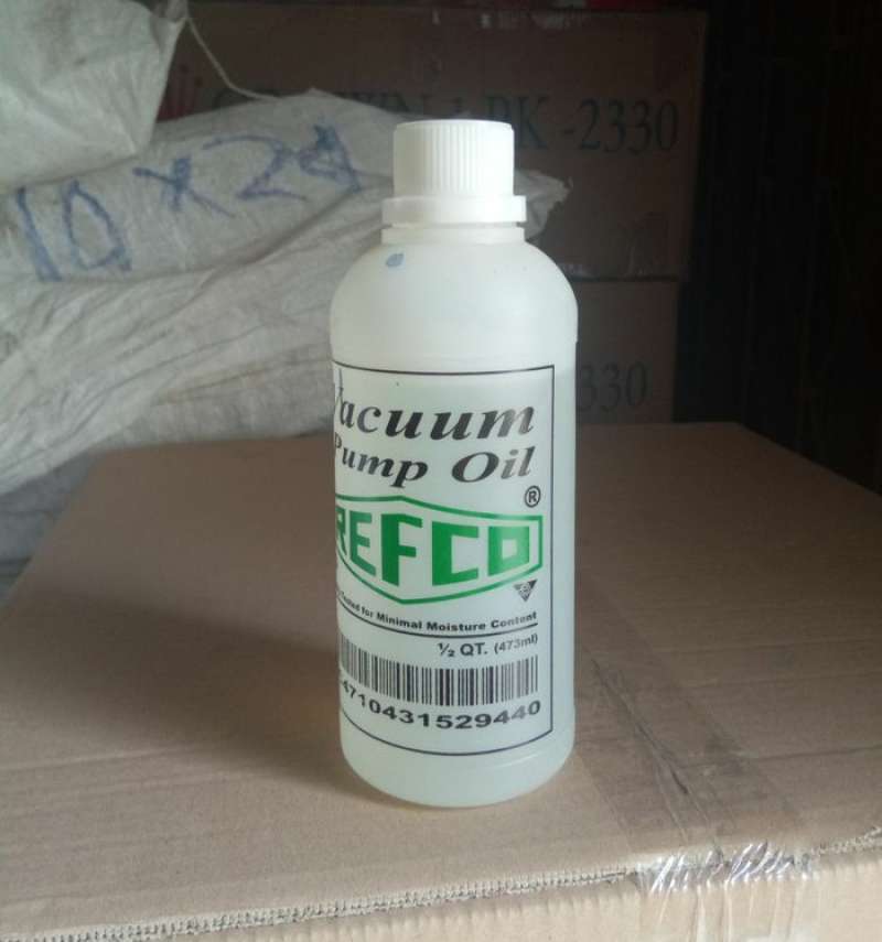 Jual Oil / Oli Vacuum Pump Refco 473 Ml di Seller EDOGAWA STORE