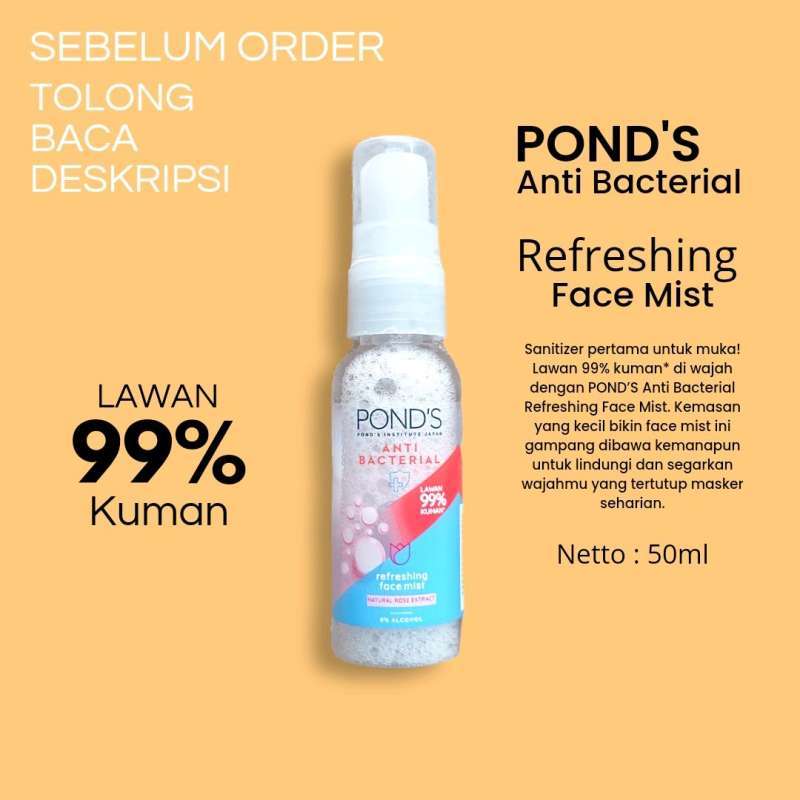 Jual PONDS REFRESHING FACE MIST 50ML SPRAY di Seller Magic Footwear
