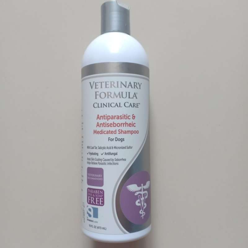 Jual Veterinary Formula Antiparasitic Antiseborrheic shampo anti ...