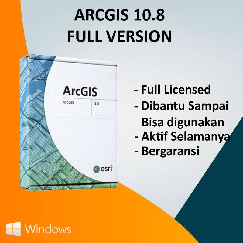 Promo arcgis 10 8 arcmap 10 8 full version diskon 50 di seller