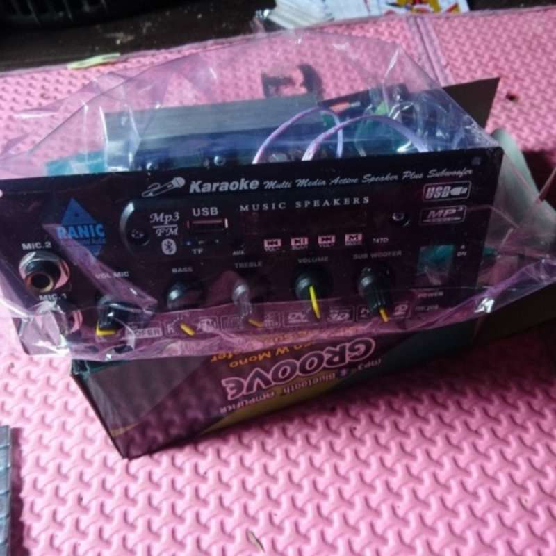 Jual Kit Power Amplifier Speaker Aktif Active Plus Mp3 Bluetooth 750W