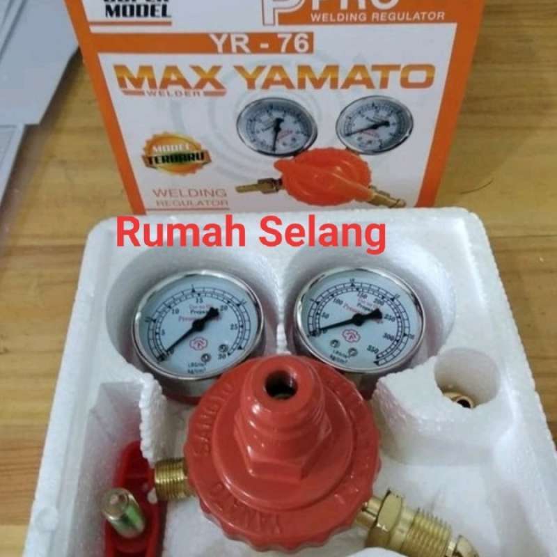 Jual Regulator Gas Lpg 50 Kg High Pressure Yamato / Regulator Gas Las Bagus di Seller GENTASTORE