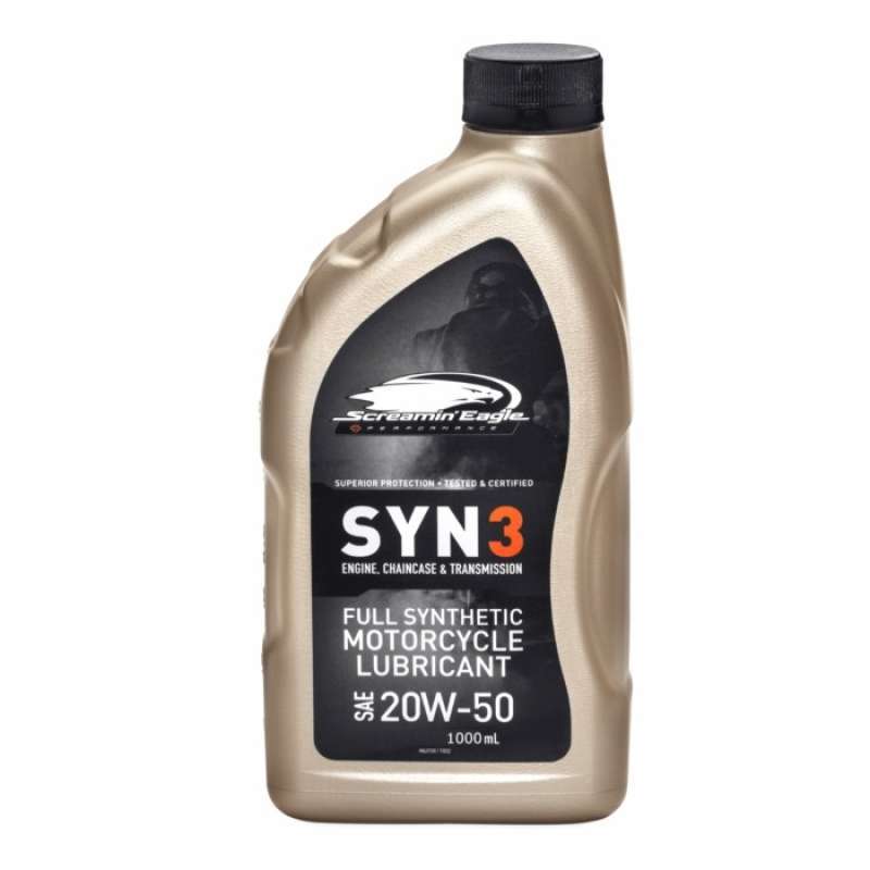 Promo Oli Harley Davidson Screamin Eagle Syn 3 Full Synthetic Sae 20w