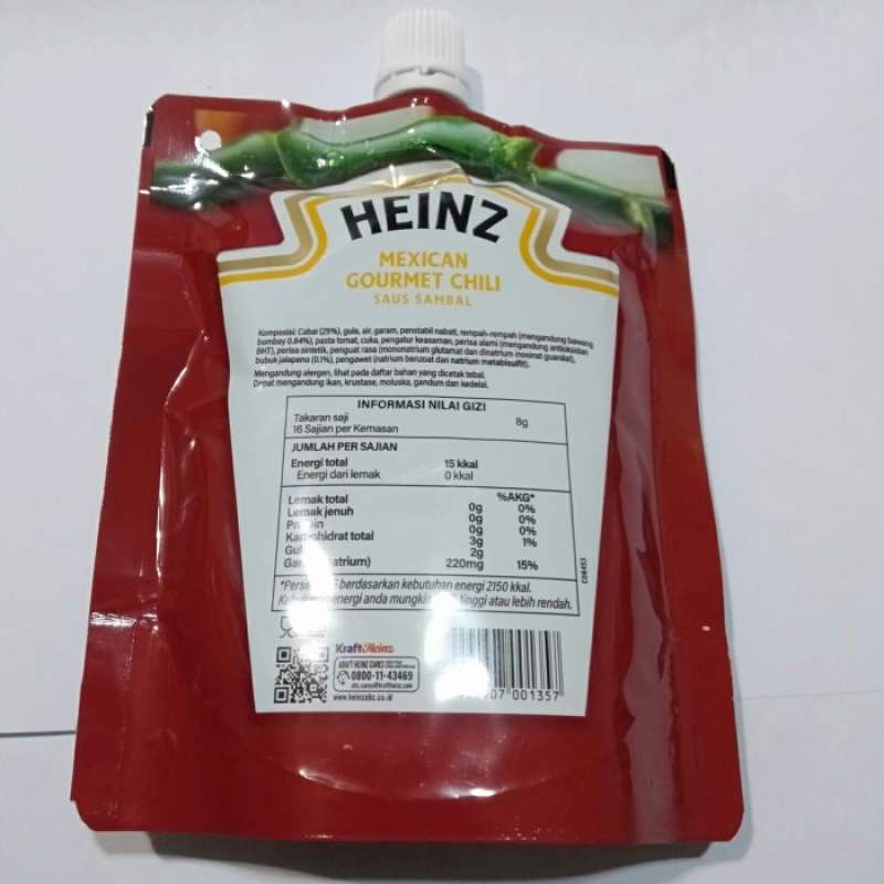Jual Heinz Mexican Gourmet Chili With Roasted Jalapeno 125 Gr / Saus