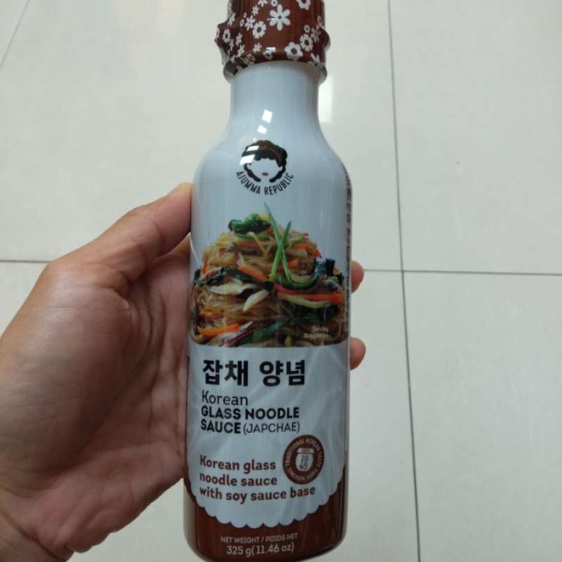 Jual Ajumma Korean Glass Noodle ( Japchae ) sauce with soy sauce base
