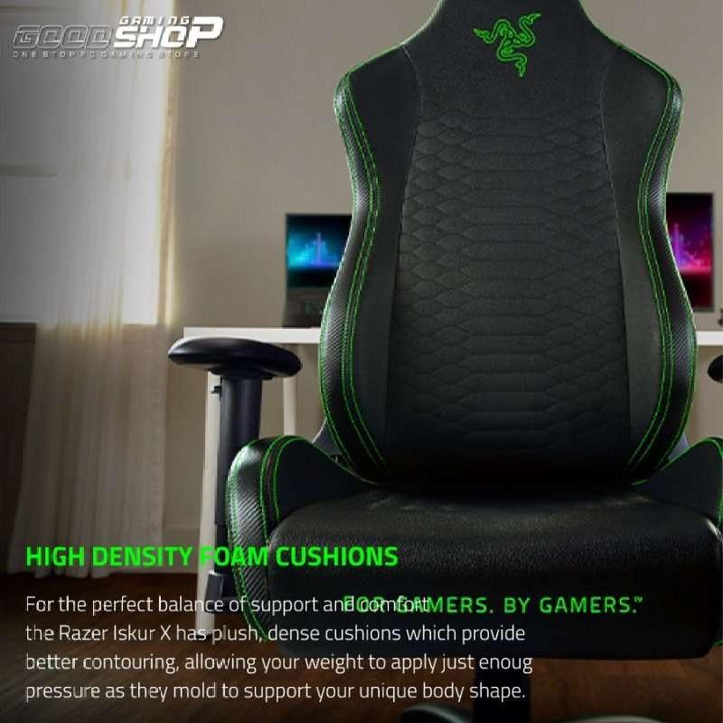 Green Razor Chair Jual Razer Iskur X Ergonomic Gaming Chair - Green - Iskur X Only Di ...