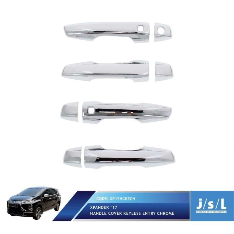 Jual Door Handle Cover Pegangan Pintu Chrome Xpander Keyless Smart Key di Seller Sky Variasi