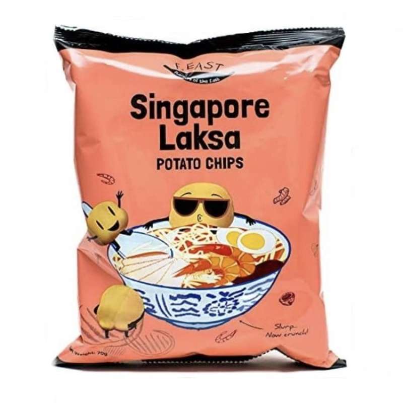 Jual F.east Potato Chip 22gr/Hainanese Chicken Rice/Beef Rendang