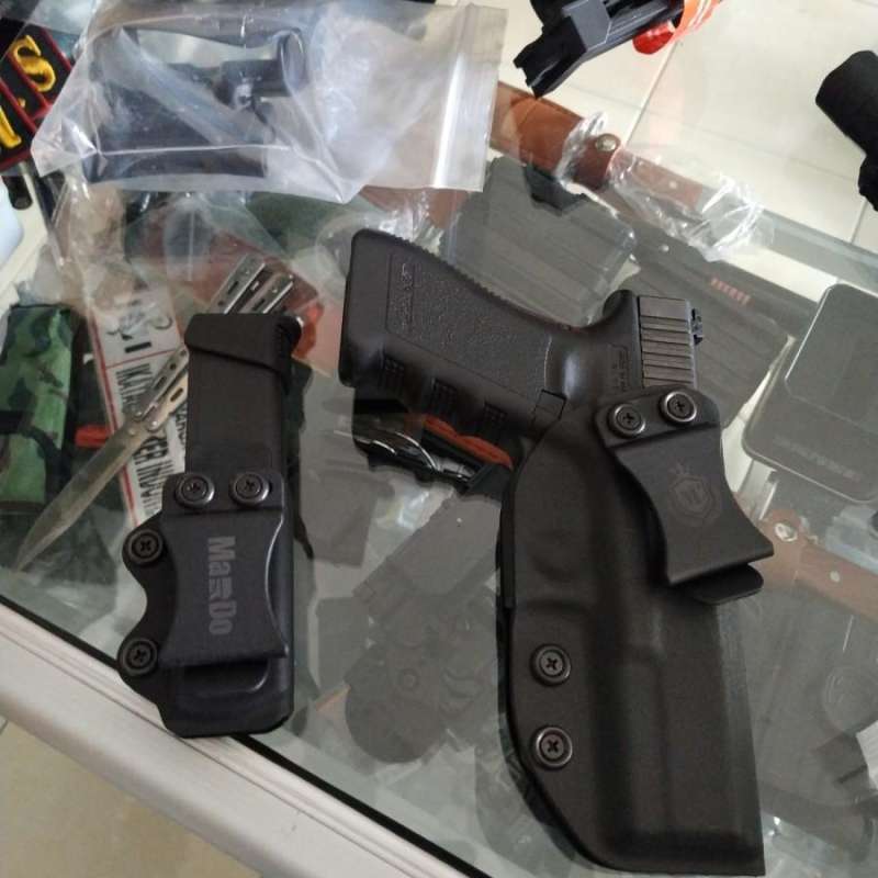 Jual holster Glock 17 iwb plus pouch mag Glock 1 pc di Seller Jovana