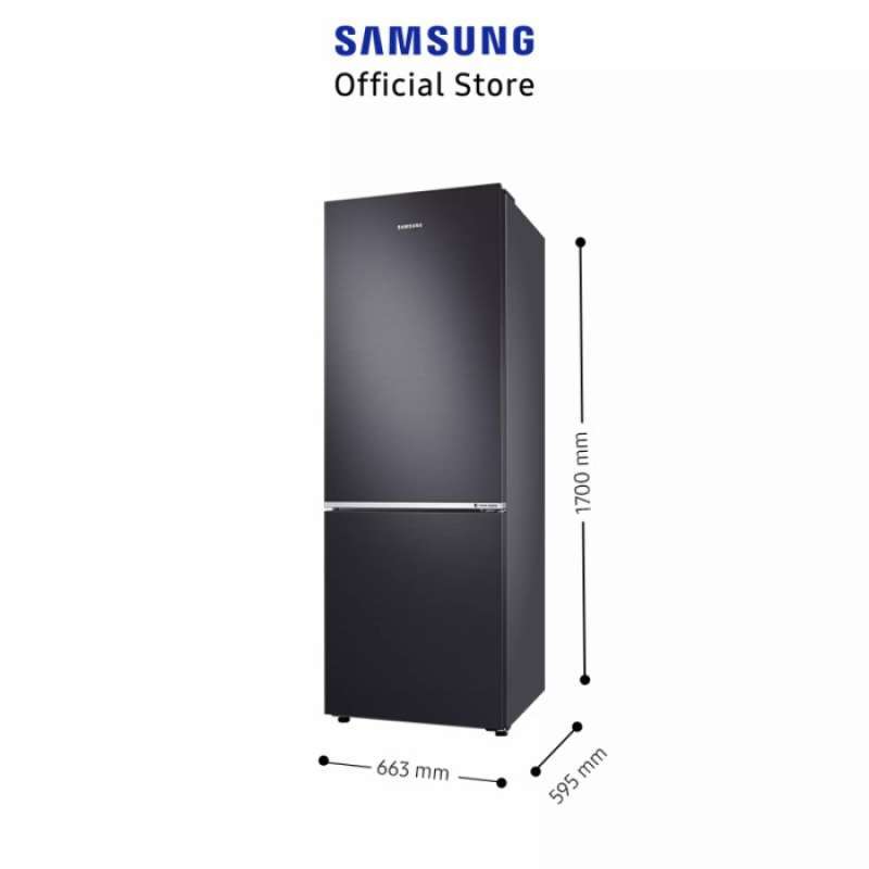 Promo Samsung Rb30 Rb30n4050b1/se Kulkas 2 Pintu Bottom Freezer 315 L