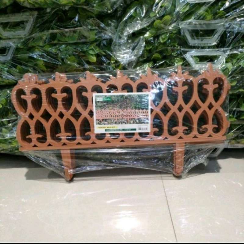 Jual Pagar tanaman rambat plastik/Pagar taman hias di Seller Kita