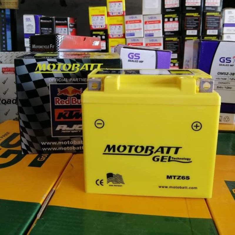 Jual AKI MOTOR Honda Beat Pop Mottobatt MTZ6S original di Seller
