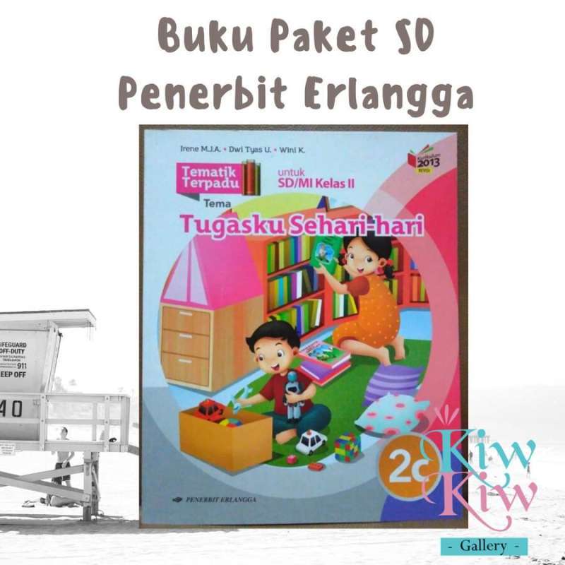 Jual Buku Tematik Terpadu Kelas 2/II SD/MI Jilid 2C - Erlangga di ...