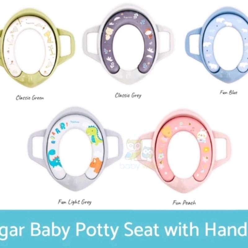 Jual Sugar Baby Potty Seat with Handles Alas Dudukan Toilet Anak di