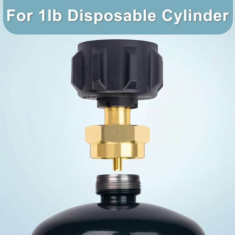 Jual Propane Tank Adapter Camping Refill Shifter BBQ Cooking Gas