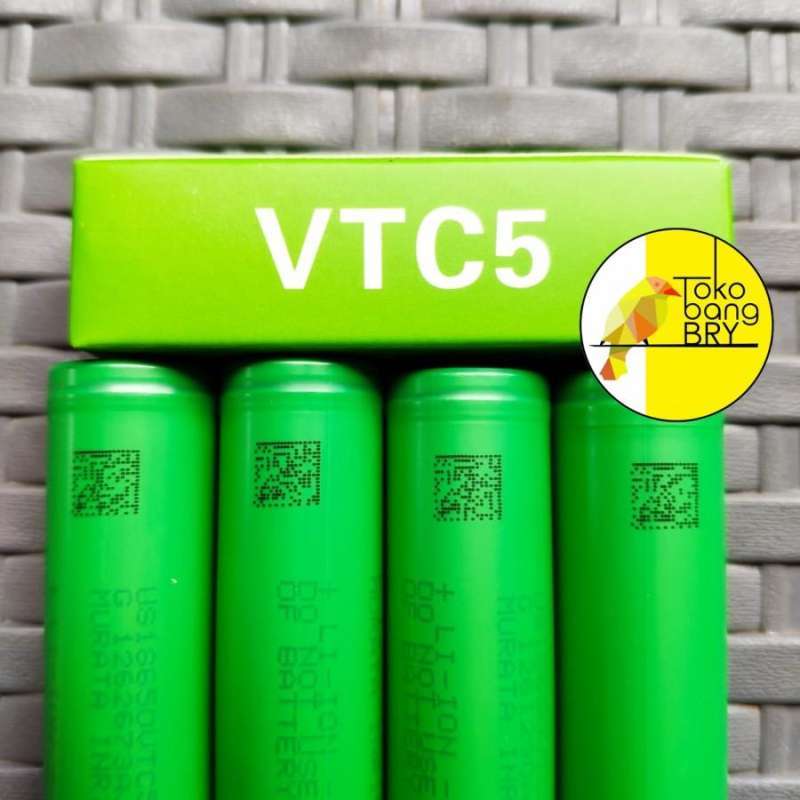 Jual Authentic Sony VTC 5 Murata 2600mAh 18650 - Battery - Baterai VTC5 ...