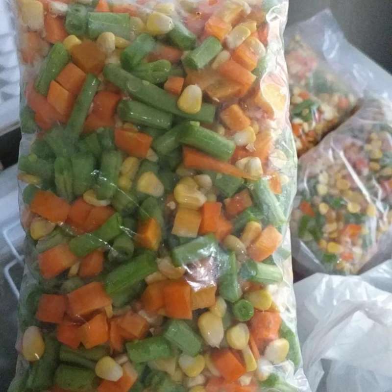 Jual Mixed Vegetable 1kg Di Seller Tanglebun Frozen Mojo2, Kota