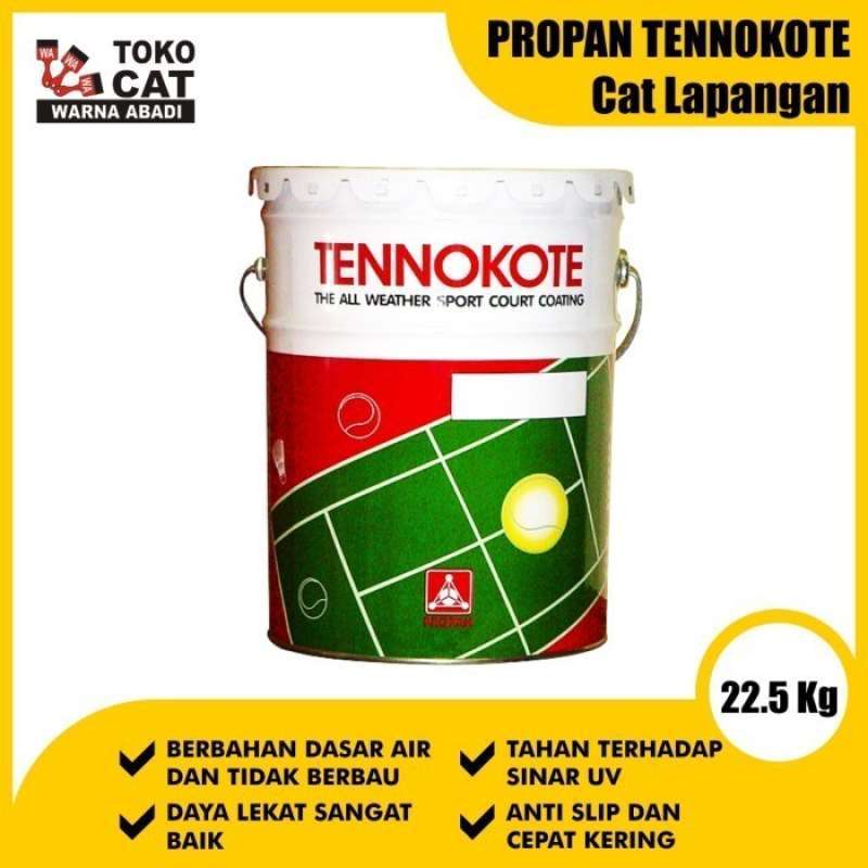 Promo Cat Propan Tennokote 22.5 Kg Untuk Lapangan Basket, Tennis,Dll