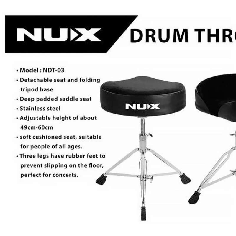 Jual Bangku Drum Nux NDT03 (Drum Throne NDT03 / NDT 03) di Seller RAJA
