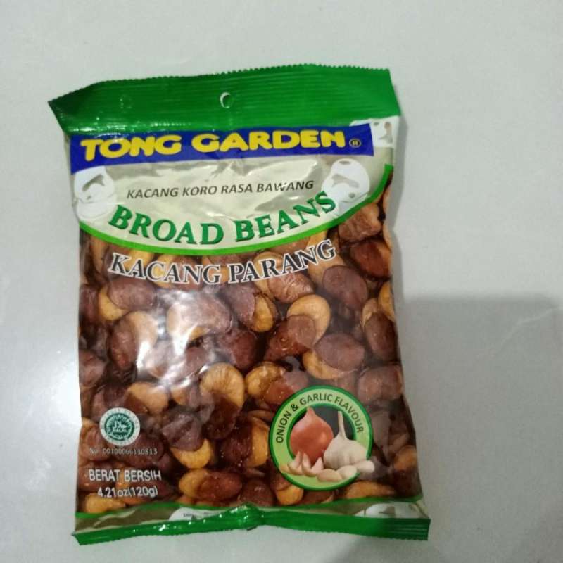 Jual Tong Garden Kacang Koro Rasa Bawang 120Gr Broad Beans Onion