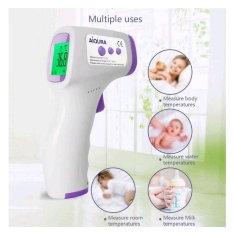 Promo Thermometer InfraRed Digital Untuk Anak Dan Dewasa Diskon 13% di