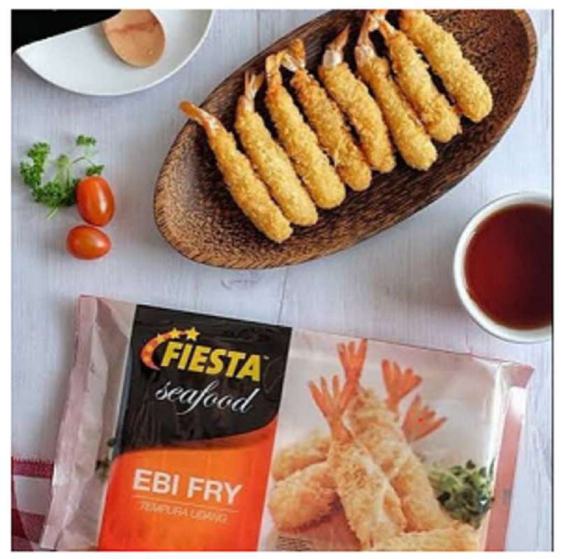 Jual FIESTA EBI FRY 160 GR / FIESTA SEAFOOD / UDANG TEMPURA di Seller