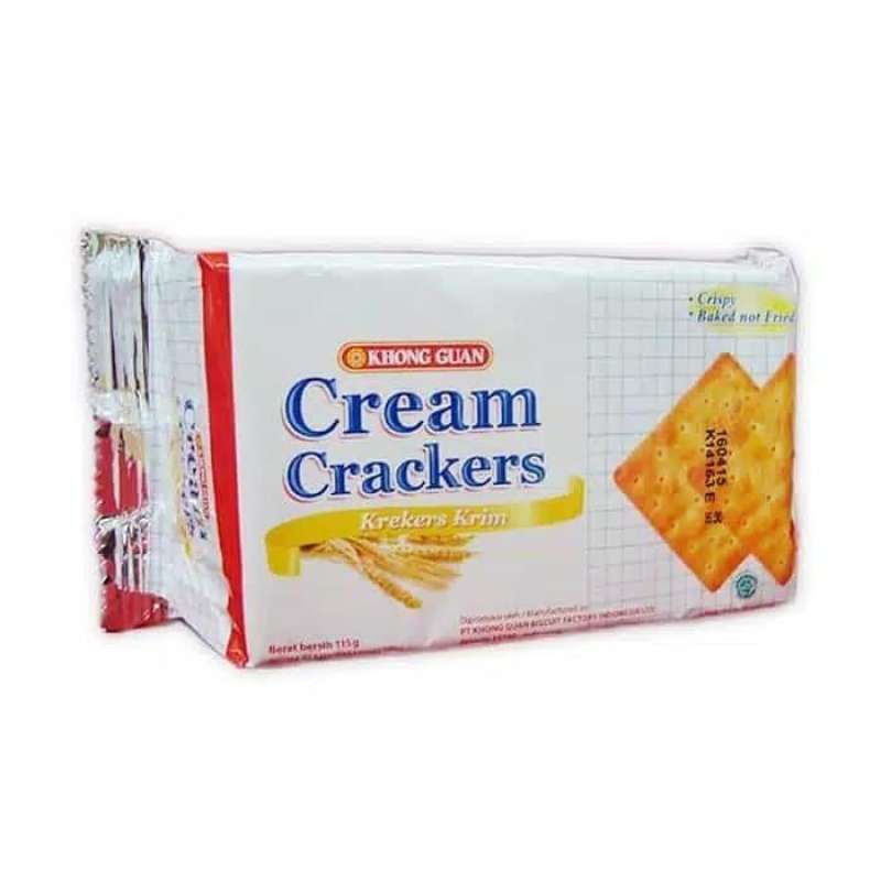 Jual Khong Guan Cream Crackers Crispy 120g di Seller Laristiadahenti Jl Veteran No 87B,Masuk