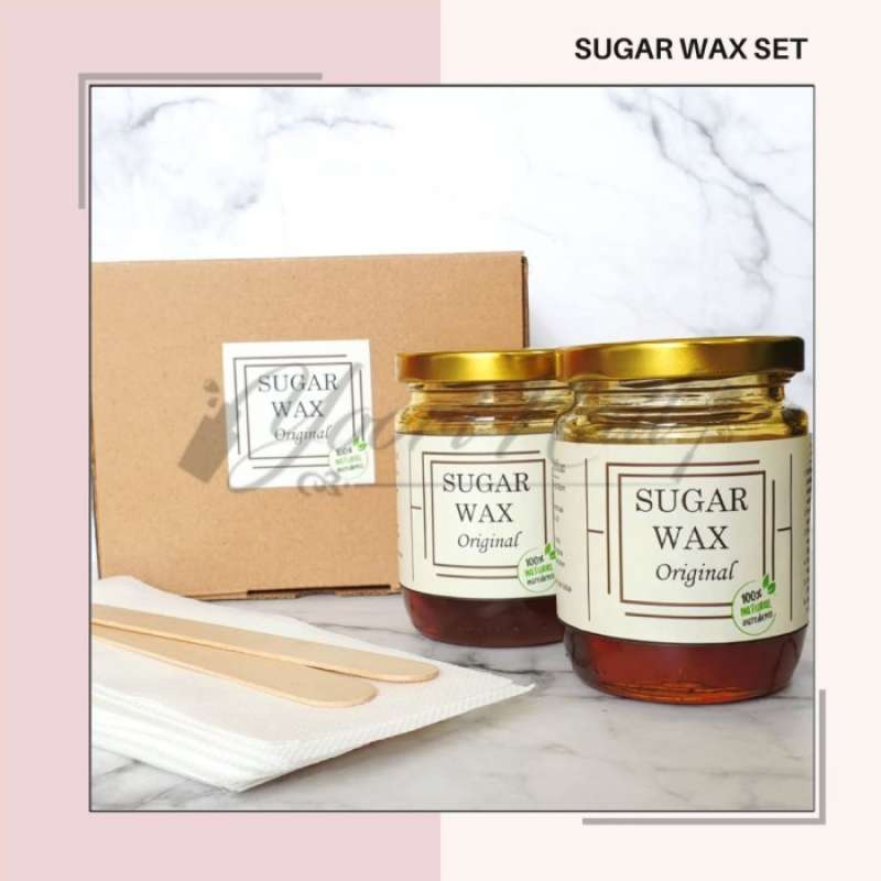 Jual Sugar wax set original sugar waxing set paket sugar wax di Seller